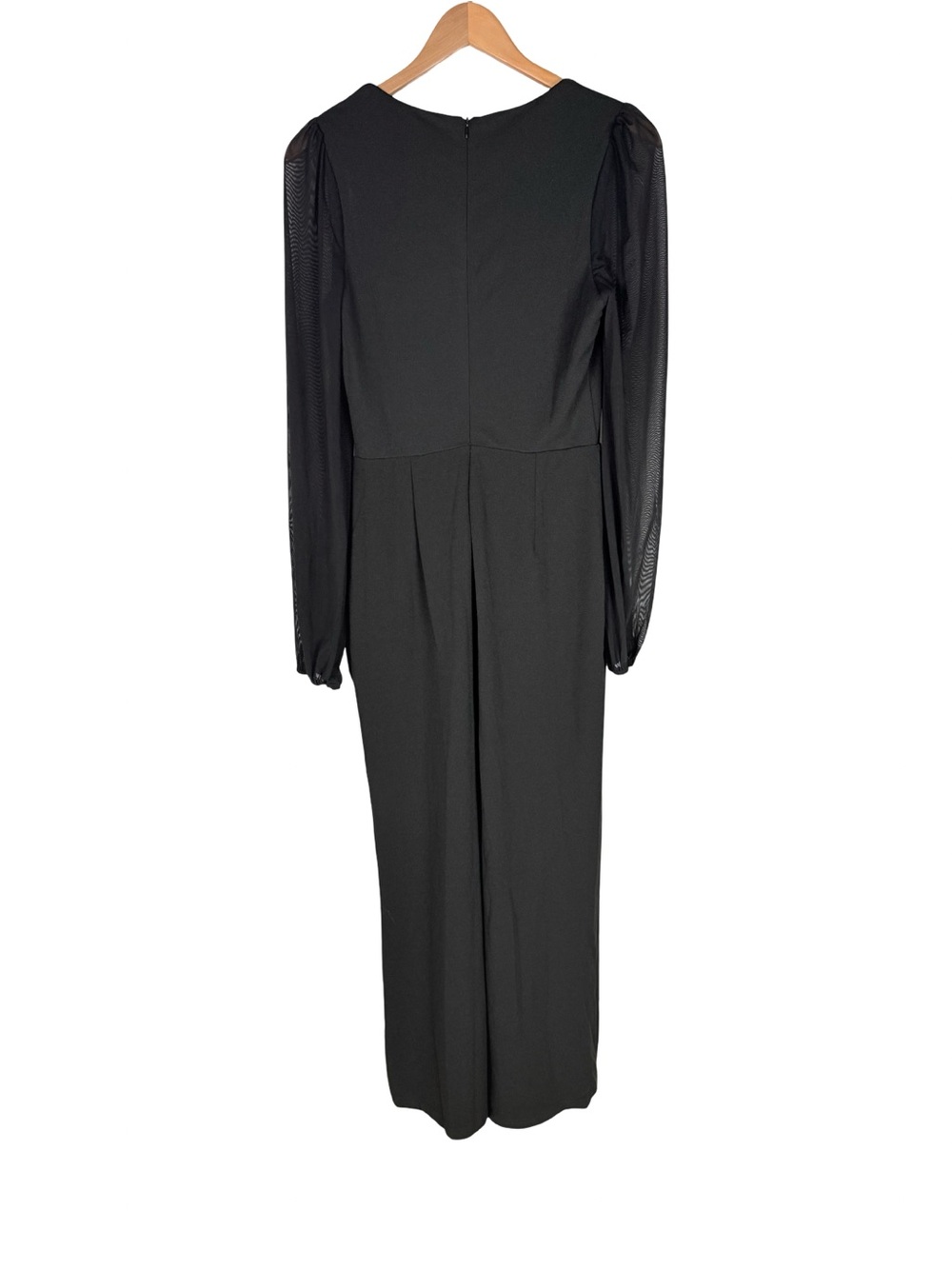 Lulus Perfect Charisma
Jumpsuit Black Sheer Mesh Sleeve Wide Leg Size M NWT - Picture 6 of 8